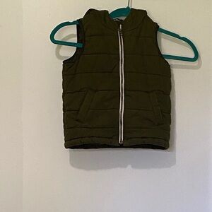 Pre-owned Old Navy Khaki Green Vest